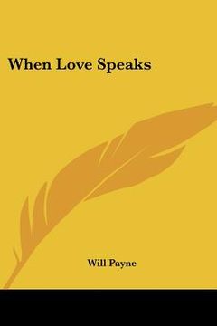 portada when love speaks (in English)