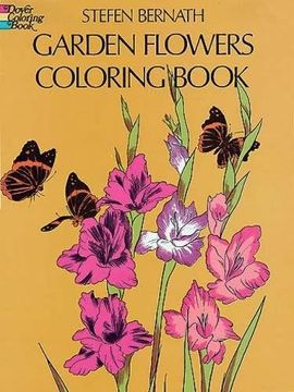 portada Garden Flowers Coloring Book (Dover Nature Coloring Book) (en Inglés)