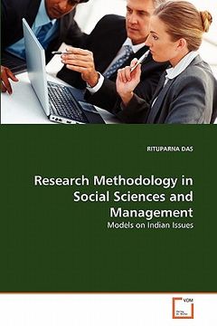 portada research methodology in social sciences and management (en Inglés)
