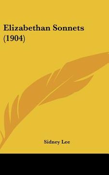 portada elizabethan sonnets (1904) (en Inglés)