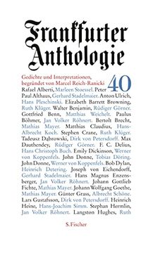 portada Frankfurter Anthologie 40 (en Alemán)
