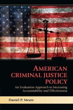 portada American Criminal Justice Policy Paperback (en Inglés)