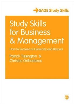 portada Study Skills for Business and Management: How to Succeed at University and Beyond (in English)
