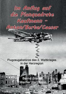 portada Im Anflug auf die Planquadrate Kaufmann - Anton/Berta/Caesar: Flugzeugabstürze des 2. Weltkrieges in der Harzregion (en Alemán)