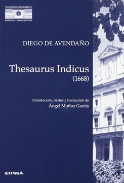 portada Thesaurus indicus (1668) (Colección de pensamiento medieval y renacentista)