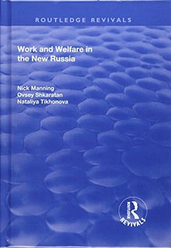portada Work and Welfare in the New Russia (in English)