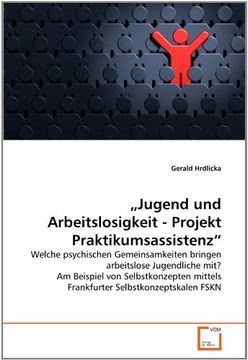 portada Jugend und Arbeitslosigkeit - Projekt Praktikumsassistenz"