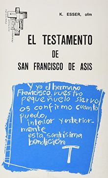 portada El Testamento de san Francisco