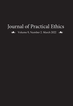 portada Journal of Practical Ethics, Vol. 9, No. 2 (en Inglés)
