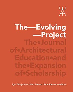 portada The Evolving Project: The Journal of Architectural Education (in English)