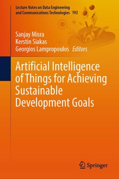 portada Artificial Intelligence of Things for Achieving Sustainable Development Goals (en Inglés)