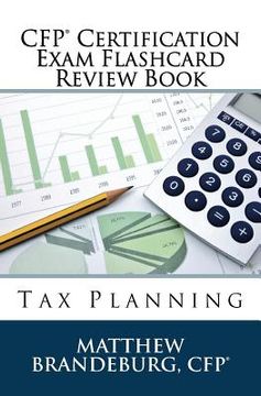 portada CFP Certification Exam Flashcard Review Book: Tax Planning (2019 Edition) (en Inglés)