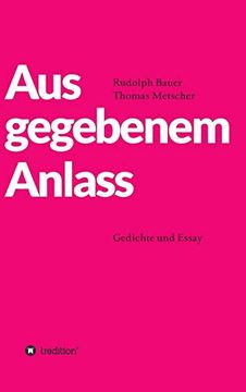 portada Aus Gegebenem Anlass (in German)
