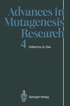 portada advances in mutagenesis research (en Inglés)