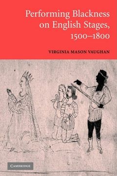 portada Performing Blackness on English Stages, 1500-1800 (in English)