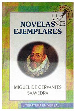 portada Novelas Ejemplares Cometa - M. Cervantes - libro físico