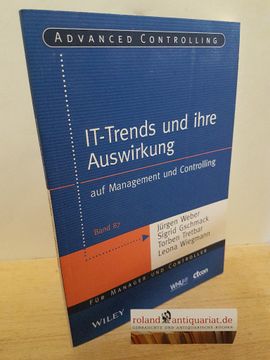 portada It-Trends und Ihre Auswirkung auf Management und Controlling. Jürgen Weber. / Advanced Controlling; Bd. 87 (in German)