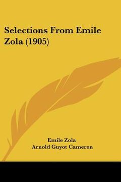 portada selections from emile zola (1905) (in English)