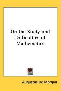 portada on the study and difficulties of mathematics (en Inglés)