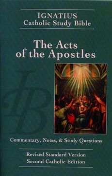 portada The Acts of the Apostles: Ignatius Catholic Study Bible (en Inglés)