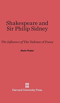 portada Shakespeare and sir Philip Sidney (in English)