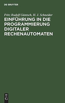portada Einführung in die Programmierung Digitaler Rechenautomaten (in German)