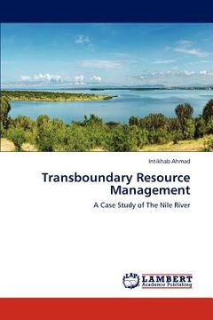 portada transboundary resource management (in English)