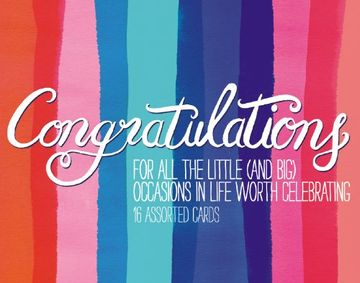 portada Congratulations Greeting Assortment Boxed Notecards (in English)
