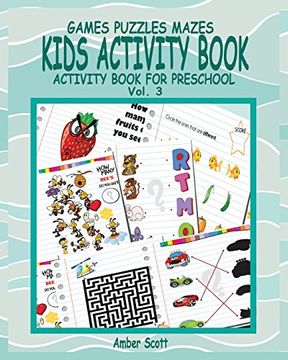 portada Kids Activity Book ( Activity Book for Preschool ) -Vol. 3 (in English)