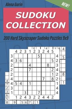 portada Sudoku Collection: 200 Hard Skyscraper Sudoku Puzzles 9x9 (in English)