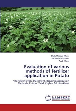 portada Evaluation of Various Methods of Fertilizer Application in Potato (en Inglés)