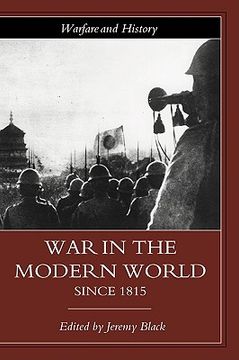 portada war in the modern world since 1815 (en Inglés)