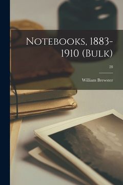 portada Notebooks, 1883-1910 (bulk); 28