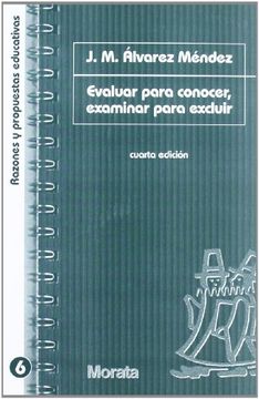 portada Evaluar Para Conocer, Examinar Para Excluir (in Spanish)