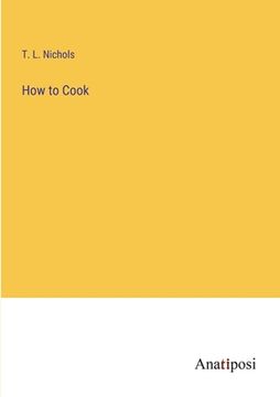 portada How to Cook (en Inglés)
