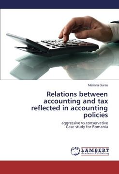 portada Relations between accounting and tax reflected in accounting policies