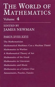 portada The World of Mathematics, Vol. 4 (Dover Books on Mathematics) (in English)