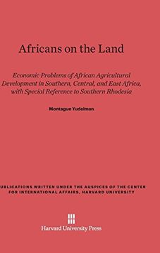 portada Africans on the Land (en Inglés)