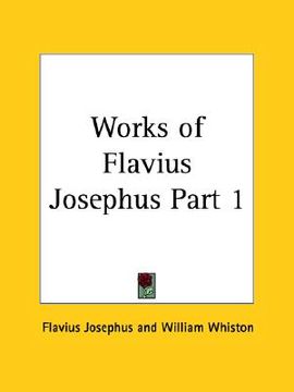portada works of flavius josephus part 1 (en Inglés)