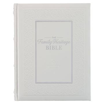 portada NLT Family Heritage Bible, Large Print Family Devotional Bible for Study, New Living Translation Holy Bible Faux Leather Hardcover, Additional Interac (en Inglés)