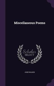 portada Miscellaneous Poems (in English)