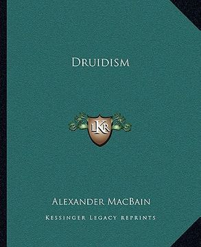 portada druidism (in English)
