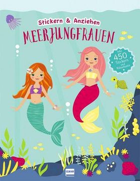 portada Meerjungfrauen (Anziehpuppen, Anziehpuppen-Sticker) (en Alemán)