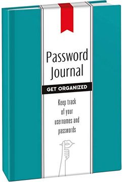 portada Password Journal: Caribbean Blue (Journals) (en Inglés)