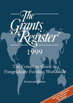 portada The Grants Register 1999 (en Inglés)