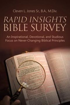 portada Rapid Insights Bible Survey: An Inspirational, Devotional, and Studious Focus on Never-Changing Biblical Principles
