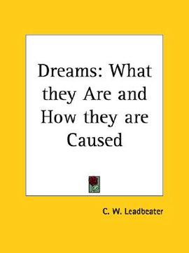 portada dreams: what they are and how they are caused (in English)