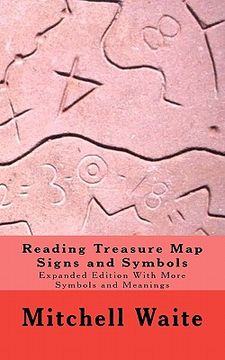 portada reading treasure map signs and symbols (en Inglés)