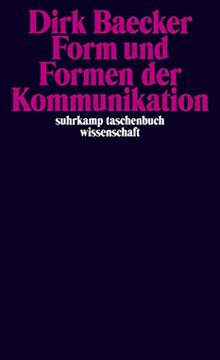portada Form und Formen der Kommunikation (in German)