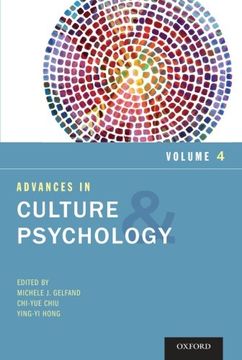 portada Advances in Culture and Psychology (en Inglés)